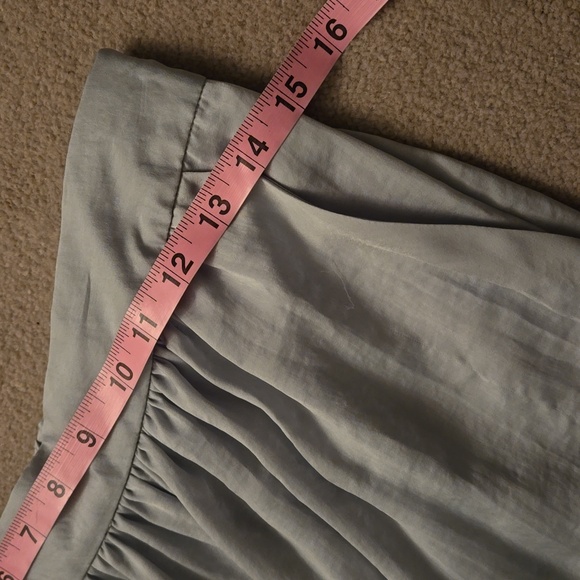 🌴FINAL SALE UO Sparkle & Fade Maxi Skirt Mint Green Large - Picture 10 of 13